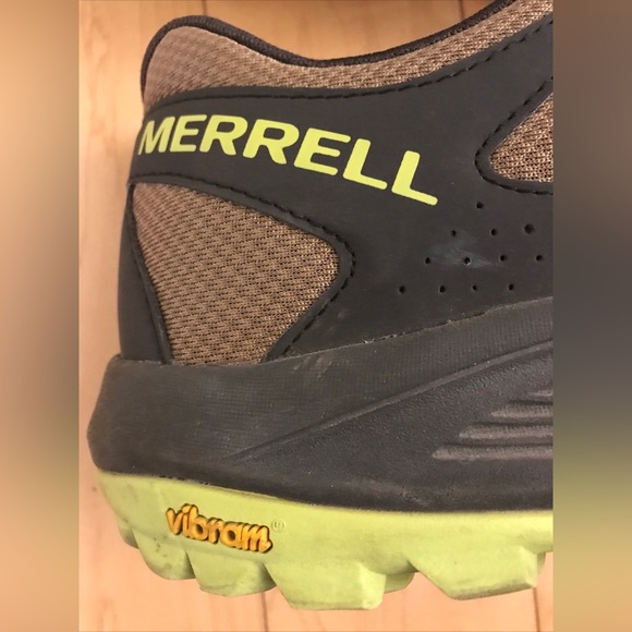 Merrell mens sneakers Nova 2 olive J48825 mens sz 15 Vibram - Picture 6 of 9